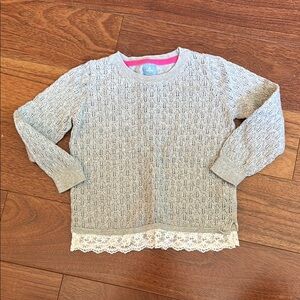 GAP Lace Hem Sweater